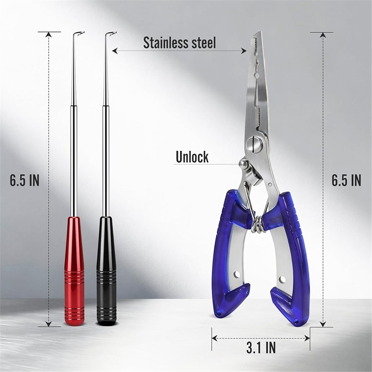 Fishing Hook Stainless Steel - T34C Fish Hook Remover Tool &