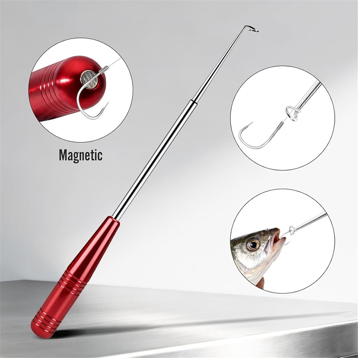 T34C Fish Hook Remover Tool &  - Fishing Hook Stainless Steel ulasan dan harga
