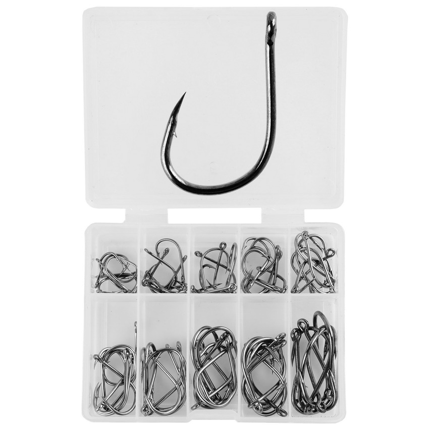 70Pcs/box Fishing Hooks Set Ki - Fishing Hook Assortment ulasan dan harga