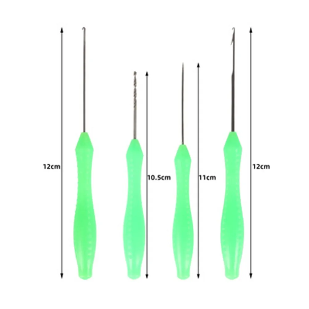 2/3/4Pcs Baiting Needle Set Ho - Fishing Hook Stainless Steel ulasan dan harga